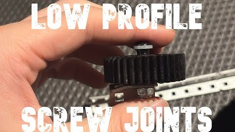 VEX Low Profile Screwjoint Tutorial | 355Z Falcons | Vex Push Back