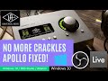 Apollo Audio Crackles in Windows 10 FIXED!