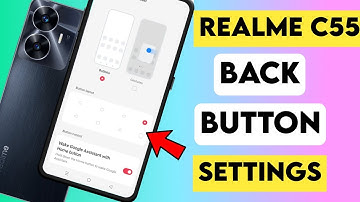 Realme C55 Button hide and show | How to hide button in realme c55 | Navigation settings
