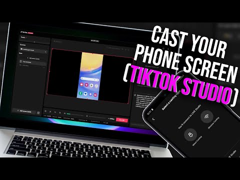 How To Go Live With TikTok Live Studio Cast Your Phone Screen 