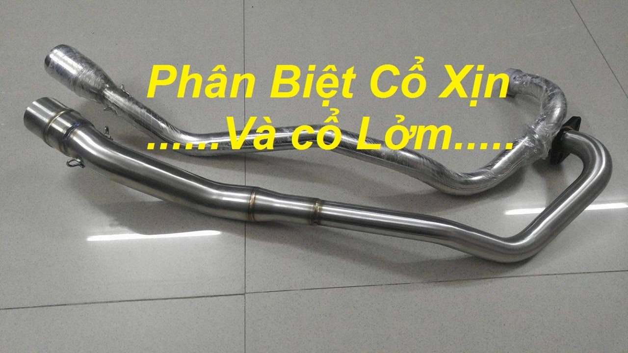 Cổ pô titan gắn pô zin cho exciter 150  Shopee Việt Nam