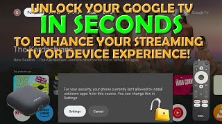 🔓 Unlock Your Google TV in Seconds 🔓