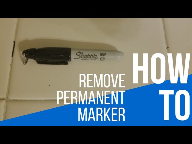 How to Get Sharpie Off of Skin: Tips and Tricks