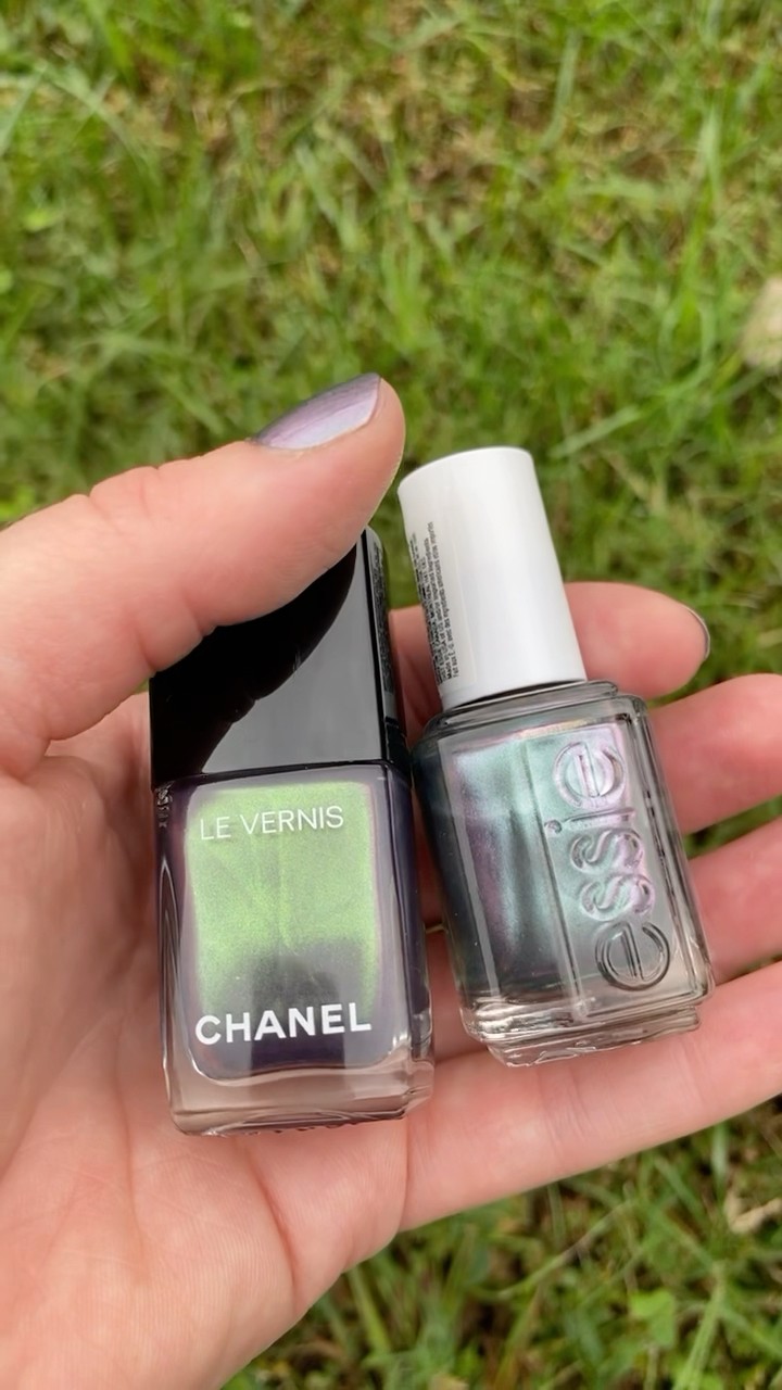 CHANEL DUPE? Chanel 189 Phenomene vs. Essie 702 For The Twill Of