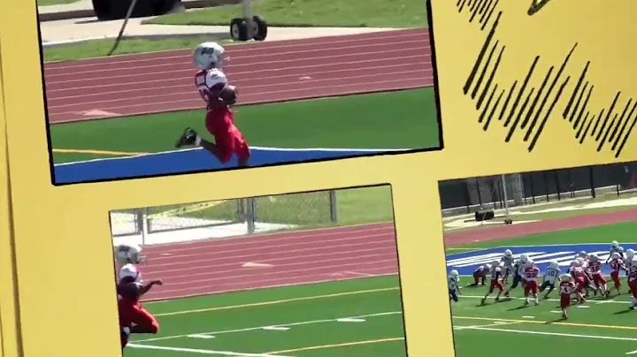 Michael Boudreaux - Awesome 9 Yr-Old Running Back