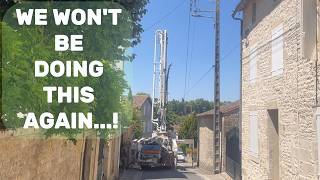 We Thought We Were Prepared… Then the Crane Arrived!