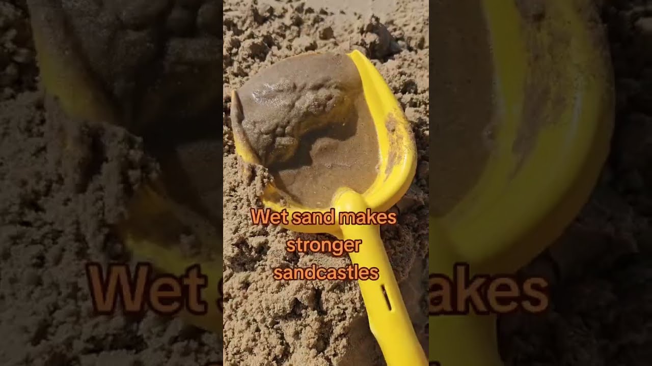 Amazing Sandcastle Building Hack To Save Time Sandcastles Lifehacks