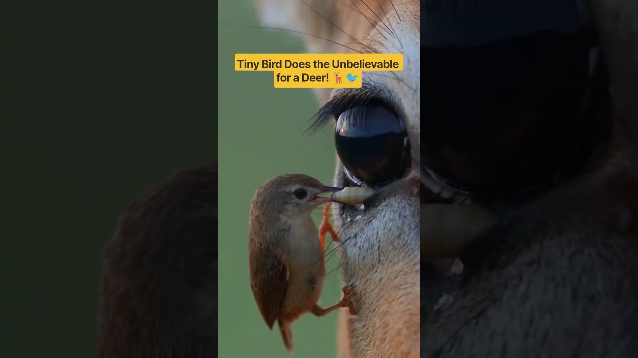 Nature Little Doctor at Work Tiny Bird Does #Wildlife #NatureLovers #Animals #AmazingNature #Shorts