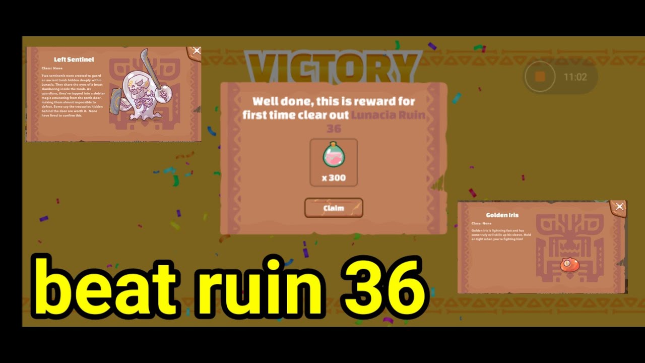 HOW TO WIN IN LUNACIA RUIN 36 USING BIRD BEAST PLANT | AXIE INFINITY