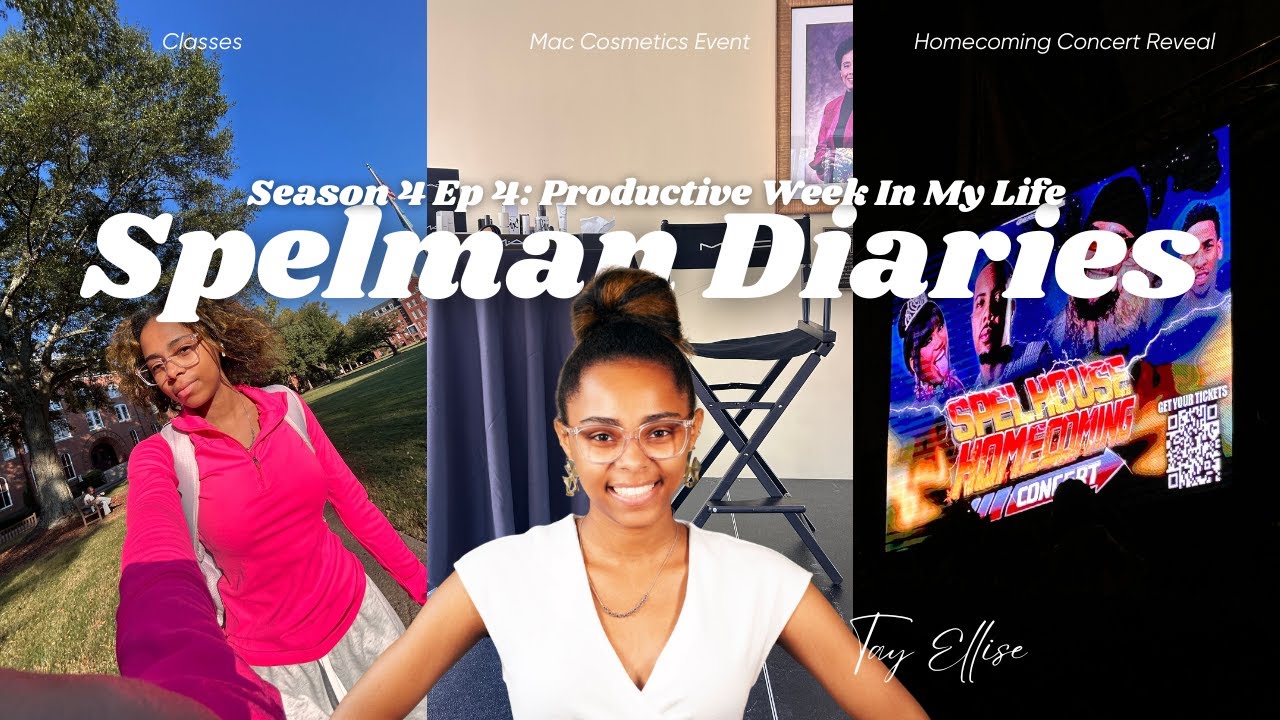 Spelman Diaries Season 4 Episode 4: A Productive Week In My Life - YouTube