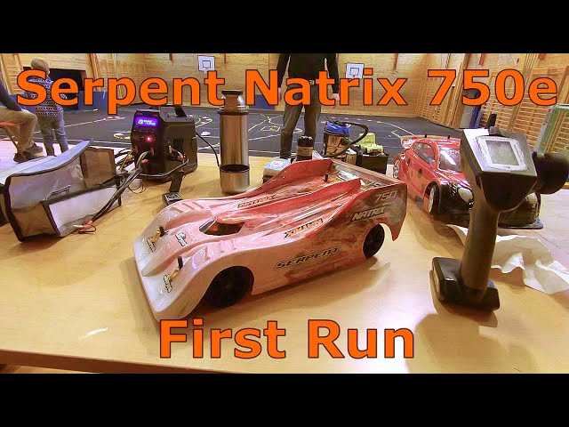 Serpent Natrix 750e - First Run - YouTube