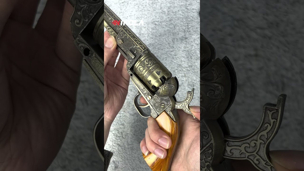 コルト36 リボルバーモデル　ターボガスライター M1851 k1787 中古】コルト36 リボルバーモデル ターボガスライター M1851
