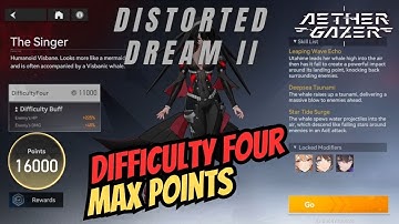 [Aether Gazer] Distorted Dream II - The Singer (Max Points) #Week13