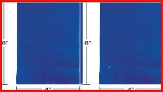 100-Count 2-ply paper dinner napkins in cobalt blue