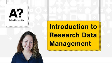 Introduction to Research Data Management, 28.2.2023 (Aalto University)