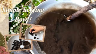 Famous Let's make a simple scrying bowl! Wealth
