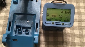 Downloading data from a G450 /G460 gas monitor