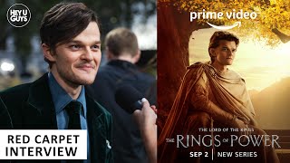 The Lord of the Rings The Rings of Power Premiere - Robert Aramayo (Elrond) on episode 1's ending...