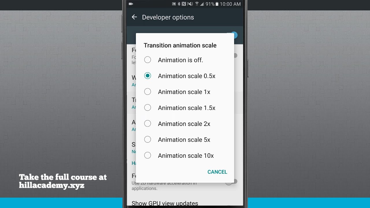 Animation Scale