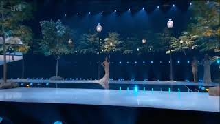 Penampilan Frederika Alexis Cull di Top 10 Evening Gown Competition Miss Universe 2019