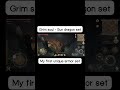 Grim soul - My first unique armor set sun dragon set 🤺 #grimsoul #grimsoulsurvival