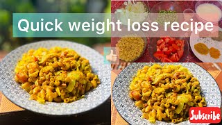 Dinner lunch recipe for weight loss ??|No mayo no cream Macaroni ?|weight loss recipe |Diet meal