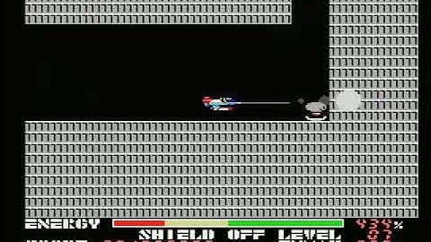 Thexder (MSX) without using the shield (part 4/5)