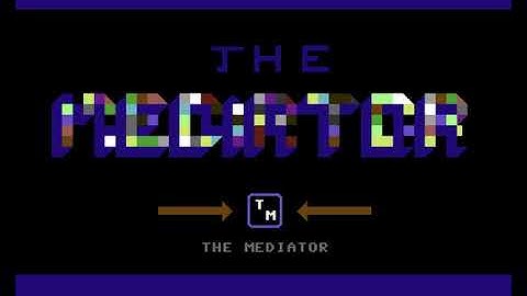 C64 Intro: 1985 The Mediator Intro