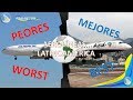TOP 5 Las Peores y las Mejores Aerolíneas de Latinoamérica 2018