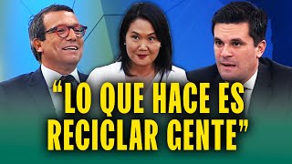 Javier Bedoya sobre el partido de Keiko Fujimori "Lo que hace es reciclar a la gente"