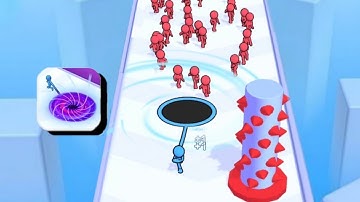 Drag The Hole 🕳️ - All Levels Gameplay (iOS & Android) Part 2