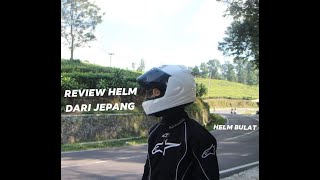 Review Helm Arai Quantum J, Helm yang ga semua orang suka dengan bentuknya