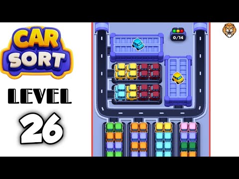 Car Sort Level 26 preview