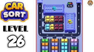 Car Sort: Color Puzzle Level 26 Walkthrough Wealth