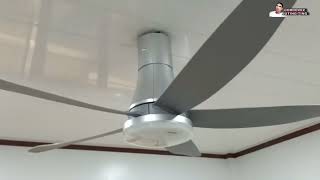 Pinakamalakas at pinakamatipid na Ceiling Fan, Panasonic DC motor w/LED light & Brightness control