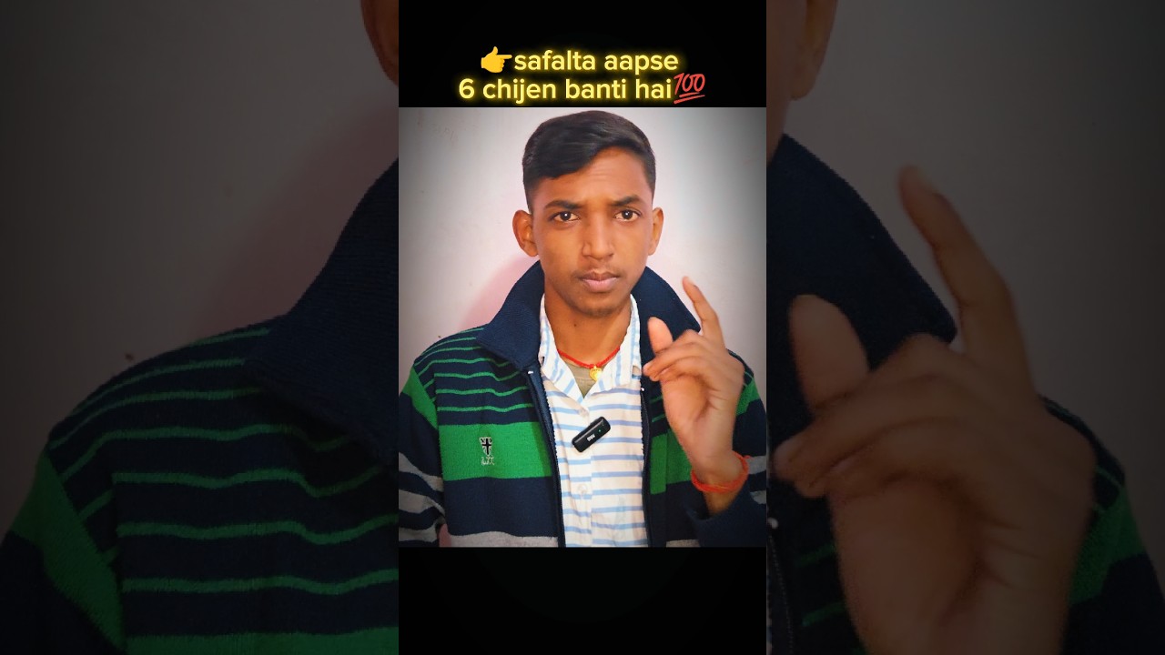 safalta aapse 6 chijen mangti hai✅💯... | (Day-28) in 30 days challenge 