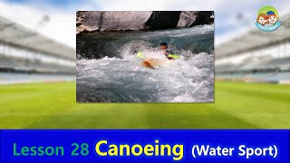 50 sports unit 28 canoeing