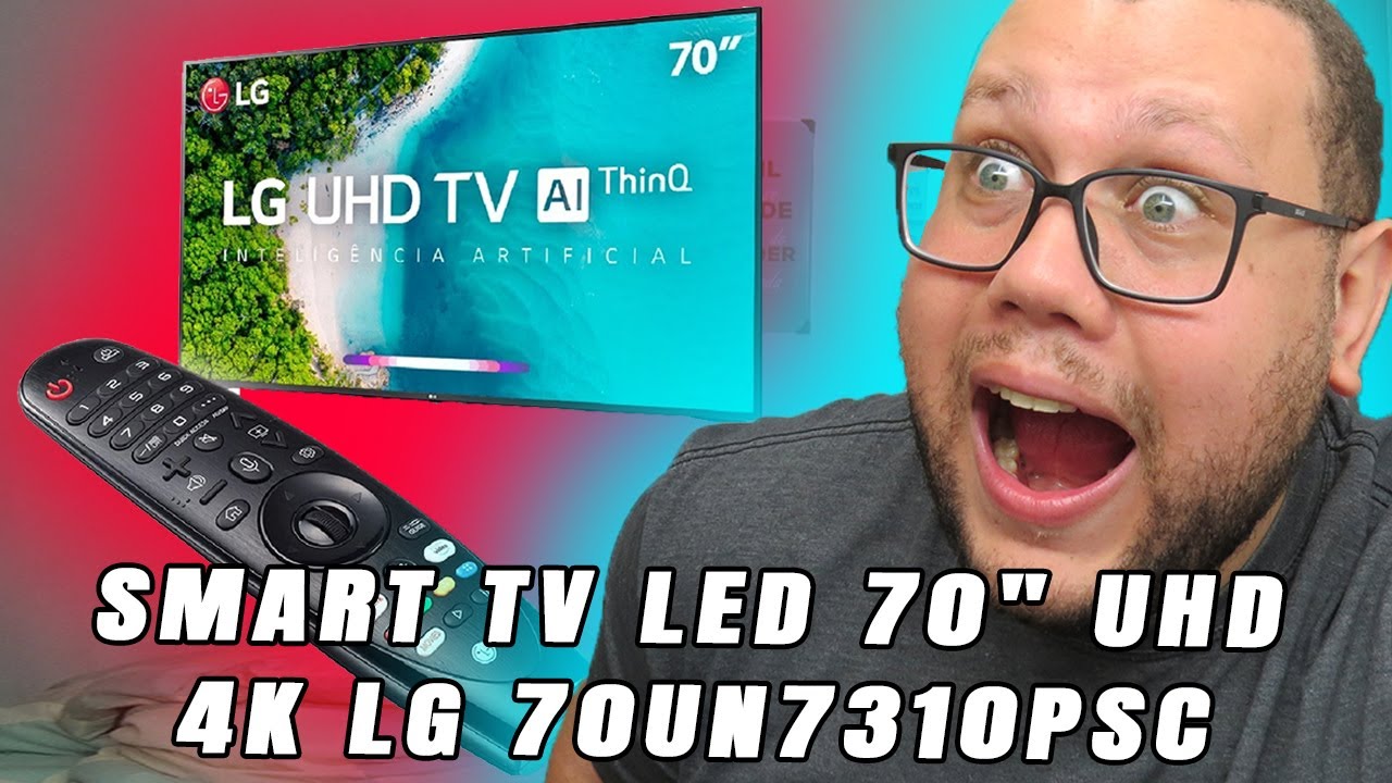 Smart TV LED 70" UHD 4K LG 70UN7310PSC Wi Fi, Bluetooth, HDR ...