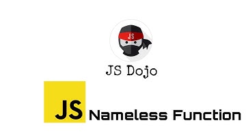 039 JavaScript Nameless Function | JS Dojo (Myanmar Version)