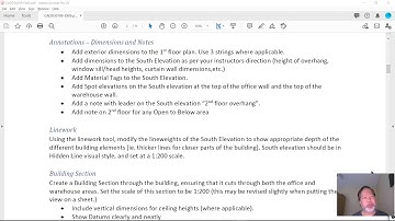 15 Revit Exercise 6 Dimensions and Notes Instructions