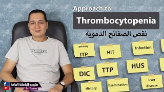 كيف تصل الى سبب نقص الصفائح الدموية / Approach to thrombocytopenia