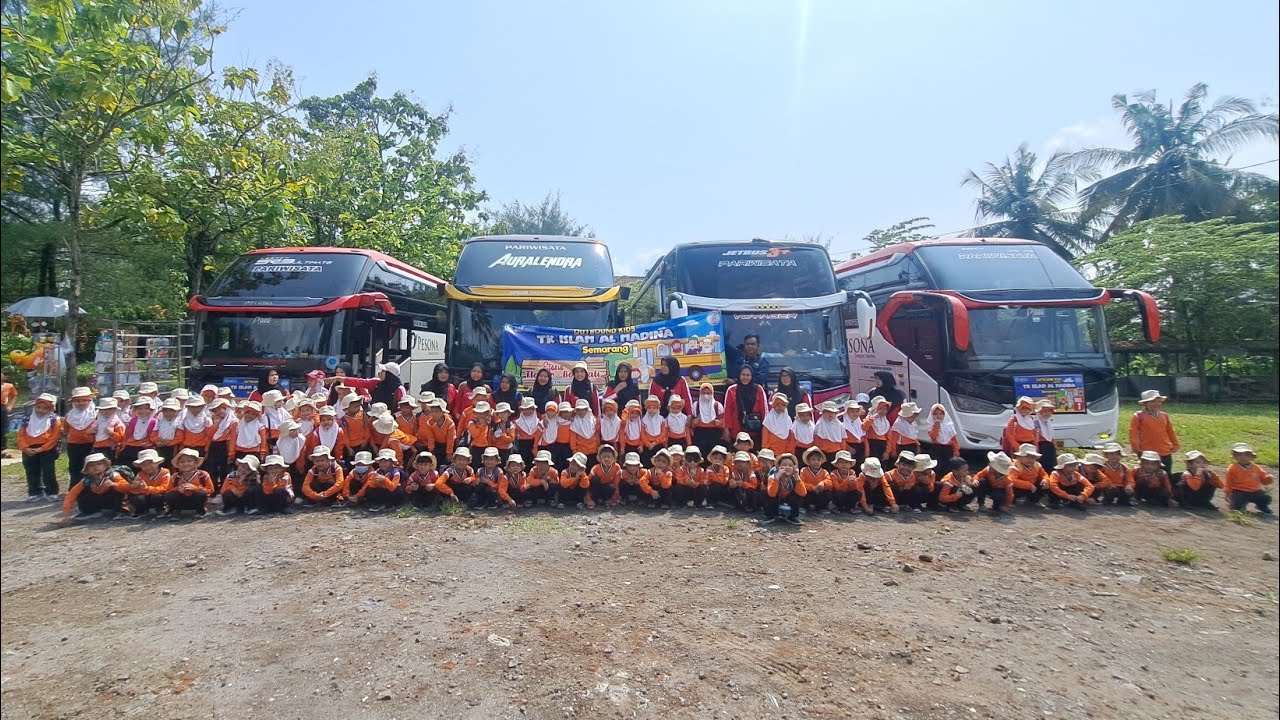 OUTBOUND KIDS TK ISLAM ALMADINA SEMARANG GOES TO TLATAR BOYOLALI
