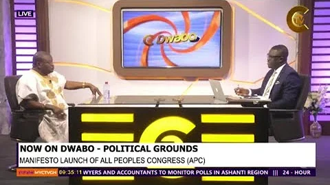 Upclose with the next Prez of Ghana, Dr Hassan Ayariga - outlines é transformational policies of APC