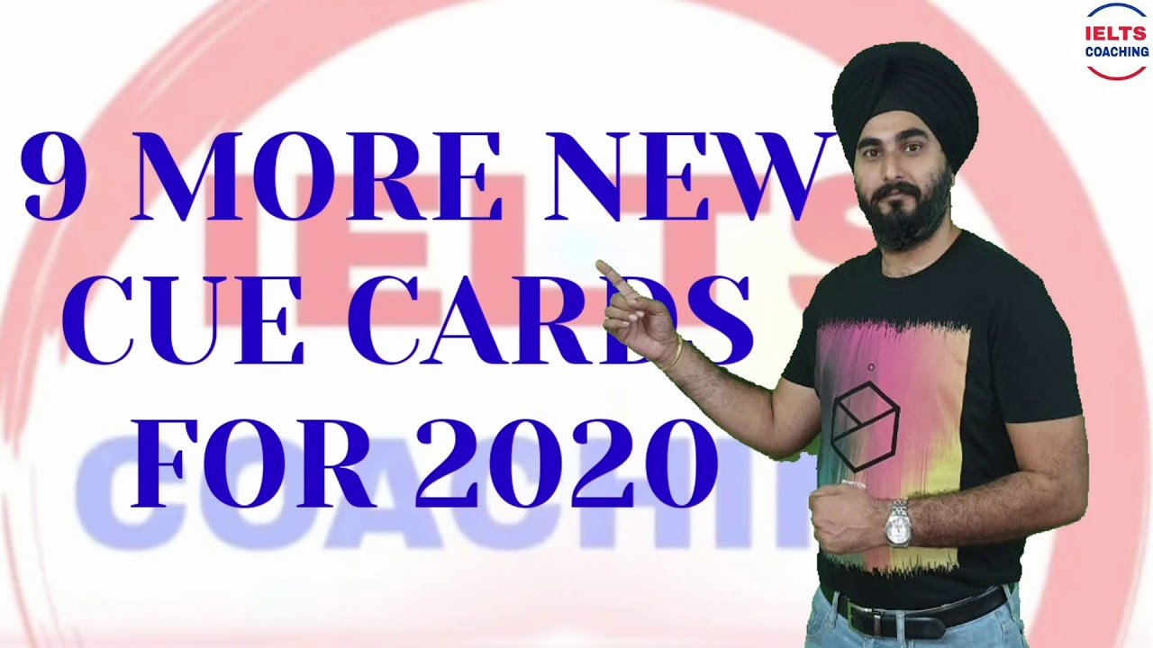Ielts Speaking Cue Cards 2020 | New Cue Card For Jan To April 2020 | Updated Cue Cards List for 2020