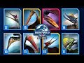 ALL PTEROSAUR TEAM!!! (JURASSIC WORLD ALIVE)