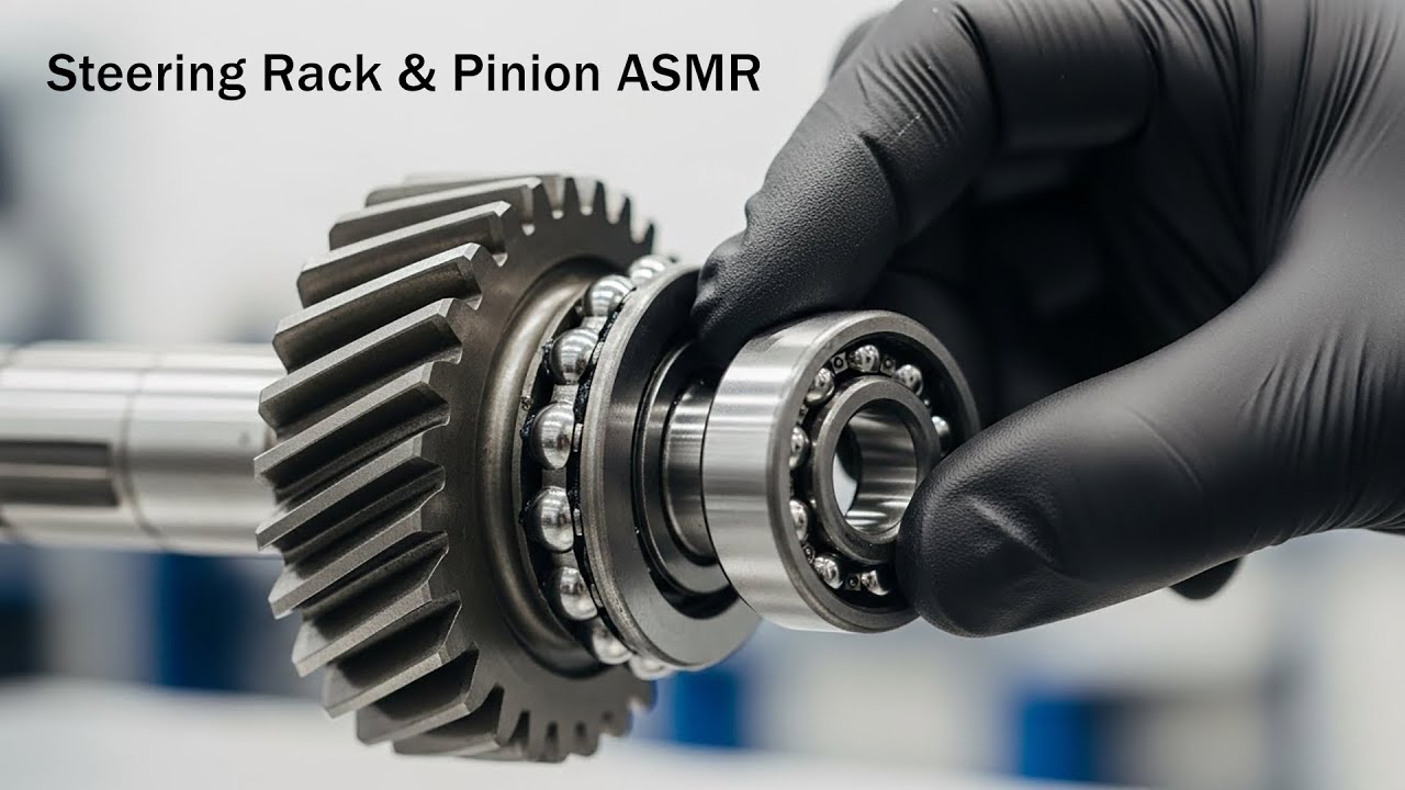 Steering Rack & Pinion Assembly ASMR — Satisfying Mechanical Sounds