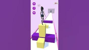 Stacking mechanics template like High Heels and Cube Surfer - Available  on Unity Asset Store
