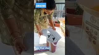 unboxing of upc microfiber flat mop/ Amazon unboxing