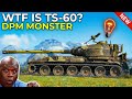 Ts60 new dpm monster spotted  code tott  world of tanks news