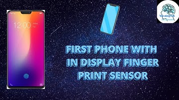 FIrst SmArtPhone wIth In display fingerprint sensor is here